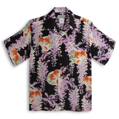 丝绸|很薄的布料|短袖|夏威夷衬衫塔(夏威夷衬衫销售)makanalei